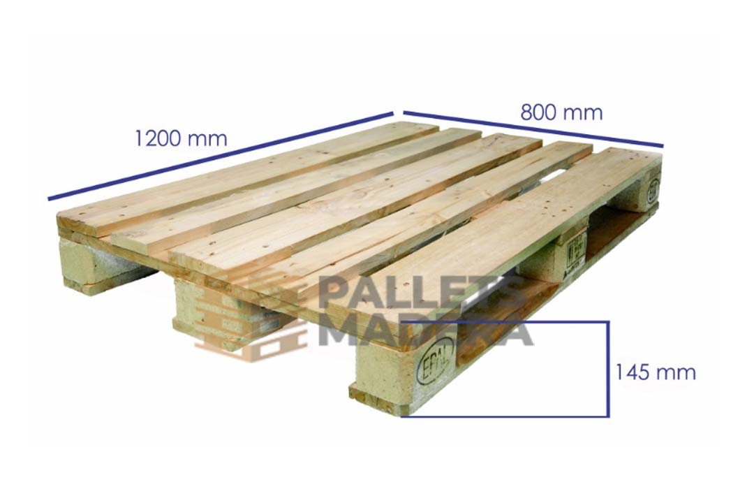 venta de palet semi nuevos en Pallets Madera