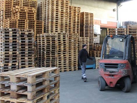 pallets nuevos y reacondicionados